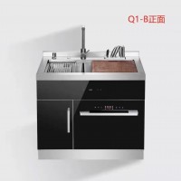 集成水槽洗碗机
